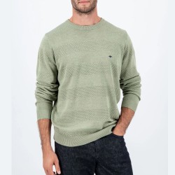 FYNCH HATTON ΠΛΕΚΤΟ C-NECK ΦΥΣΤΙΚΙ