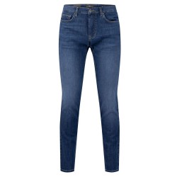 FYNCH HATTON ΠΑΝΤΕΛΟΝΙ REGULAR FIT ΜΠΛΕ