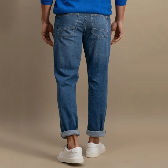 FYNCH HATTON ΠΑΝΤΕΛΟΝΙ JEANS TAPERED FIT ΑΝΟΙΧΤΟ ΜΠΛΕ FYNCH HATTON ΠΑΝΤΕΛΟΝΙ JEANS TAPERED FIT ΑΝΟΙΧΤΟ ΜΠΛΕ