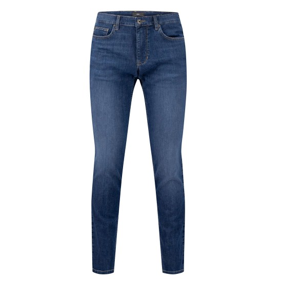FYNCH-HATTON ΠΑΝΤΕΛΟΝΙ JEANS CASUAL FIT ΜΠΛΕ