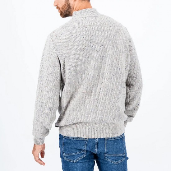 FYNCH HATTON ΠΛΕΚΤΟ PATTERNED ΓΚΡΙ