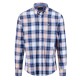 FYNCH-HATTON ΠΟΥΚΑΜΙΣΟ BUTTON DOWN CASUAL FIT ΚΑΡΩ ΡΟΔΑΚΙΝΙ-ΜΠΛΕ FYNCH-HATTON ΠΟΥΚΑΜΙΣΟ BUTTON DOWN CASUAL FIT ΚΑΡΩ ΡΟΔΑΚΙΝΙ-ΜΠΛΕ