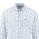 FYNCH-HATTON ΠΟΥΚΑΜΙΣΟ CASUAL FIT BUTTON DOWN FLORAL ALLOVER ΜΠΛΕ