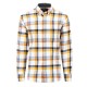 FYNCH HATTON ΠΟΥΚΑΜΙΣΟ BUTTON DOWN PREMIUM FLANNEL ΚΑΡΟ ΠΟΛΥΧΡΩΜΟ