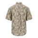 FYNCH-HATTON ΠΟΥΚΑΜΙΣΟ CASUAL FIT BUTTON DOWN ΛΙΝΟ ALLOVER PRINT ΛΑΔΙ