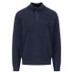 FYNCH-HATTON ΠΛΕΚΤΟ HALF ZIP CASUAL FIT ΜΠΛΕ FYNCH-HATTON ΠΛΕΚΤΟ HALF ZIP CASUAL FIT ΜΠΛΕ