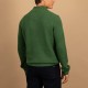FYNCH-HATTON ΠΛΕΚΤΟ HALF ZIP CASUAL FIT ΠΡΑΣΙΝΟ FYNCH-HATTON ΠΛΕΚΤΟ HALF ZIP CASUAL FIT ΠΡΑΣΙΝΟ