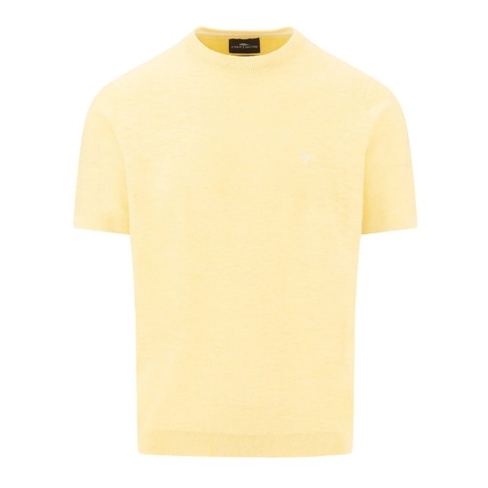 FYNCH-HATTON ΠΛΕΚΤΟ CASUAL FIT ΚΙΤΡΙΝΟ