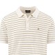 FYNCH-HATTON POLO ΠΛΕΚΤΟ CASUAL FIT ΡΙΓΕ ΜΠΕΖ