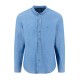FYNCH-HATTON ΠΟΥΚΑΜΙΣΟ ΜΑΟ CASUAL FIT PREMIUM DENIM ΜΠΛΕ
