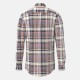FYNCH-HATTON ΠΟΥΚΑΜΙΣΟ FLANNEL CASUAL FIT BUTTON DOWN ΚΑΡΩ ΠΟΛΥΧΡΩΜΟ