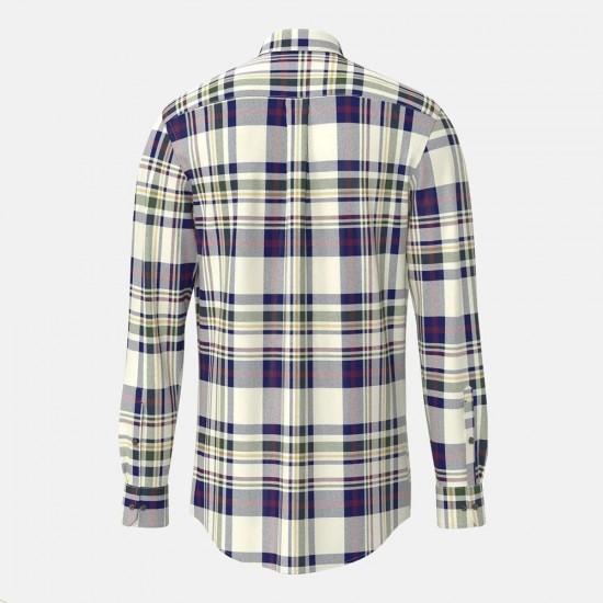 FYNCH-HATTON ΠΟΥΚΑΜΙΣΟ BUTTON DOWN CASUAL FIT ΚΑΡΩ ΠΟΛΥΧΡΩΜΟ FYNCH-HATTON ΠΟΥΚΑΜΙΣΟ BUTTON DOWN CASUAL FIT ΚΑΡΩ ΠΟΛΥΧΡΩΜΟ