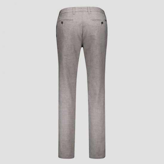 GARDEUR ΠΑΝΤΕΛΟΝΙ CHINO BONO MODERN FIT ΜΙΚΡΟΣΧΕΔΙΟ ΓΚΡΙ