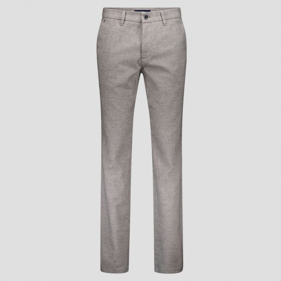 GARDEUR ΠΑΝΤΕΛΟΝΙ CHINO BONO MODERN FIT ΜΙΚΡΟΣΧΕΔΙΟ ΓΚΡΙ