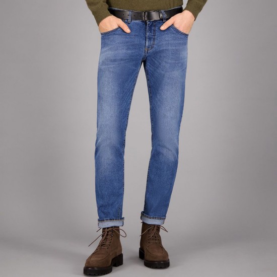 GARDEUR ΠΑΝΤΕΛΟΝΙ JEANS BENNET MODERN FIT ΜΠΛΕ