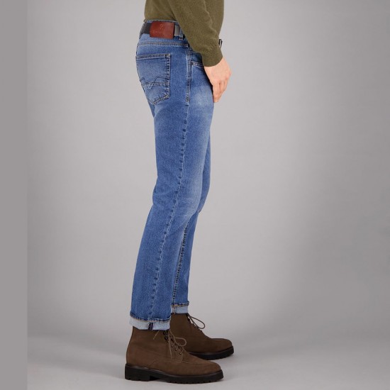 GARDEUR ΠΑΝΤΕΛΟΝΙ JEANS BENNET MODERN FIT ΜΠΛΕ