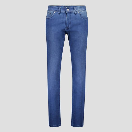 GARDEUR ΠΑΝΤΕΛΟΝΙ JEANS SANDRO SLIM FIT ΑΝΟΙΧΤΟ ΜΠΛΕ