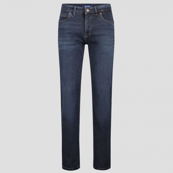 GARDEUR ΠΑΝΤΕΛΟΝΙ JEANS BATU-2 MODERN FIT ΣΚΟΥΡΟ ΜΠΛΕ