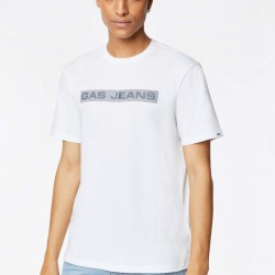 T-Shirt  SCUBA/S LINE GAS (λευκό)