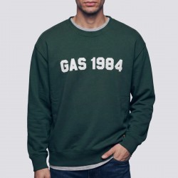 GAS ΦΟΥΤΕΡ HERITAGE REGULAR FIT LOGO ΠΡΑΣΙΝΟ