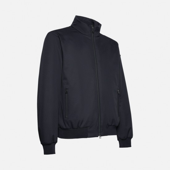 GEOX Μπουφάν Bomber Vincit μπλε GEOX Μπουφάν Bomber Vincit μπλε