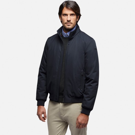 GEOX Μπουφάν Bomber Vincit μπλε GEOX Μπουφάν Bomber Vincit μπλε