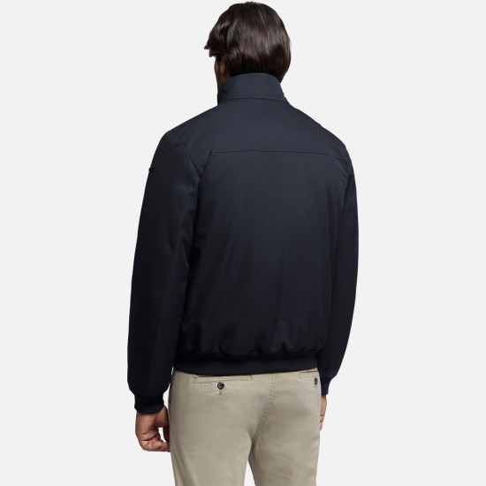 GEOX Μπουφάν Bomber Vincit μπλε GEOX Μπουφάν Bomber Vincit μπλε