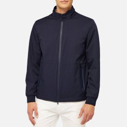 GEOX ΜΠΟΥΦΑΝ SPHERICA BOMBER ΜΠΛΕ