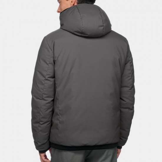 GEOX ΜΠΟΥΦΑΝ SPHERICA REVERSIBLE ΜΕ ΚΟΥΚΟΥΛΑ ΧΡΥΣΟ-ΓΚΡΙ GEOX ΜΠΟΥΦΑΝ SPHERICA REVERSIBLE ΜΕ ΚΟΥΚΟΥΛΑ ΧΡΥΣΟ-ΓΚΡΙ