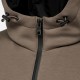 GEOX ΖΑΚΕΤΑ SWEATER HOOD ZIP ΜΕ ΚΟΥΚΟΥΛΑ ΓΚΡΙ