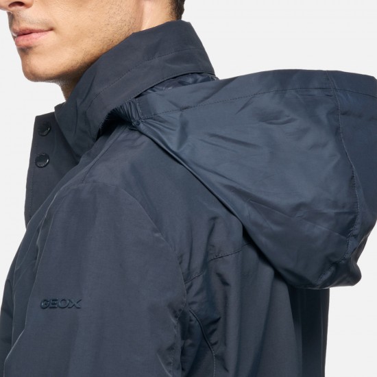 GEOX ΜΠΟΥΦΑΝ M VINCIT SHORT ΜΠΛΕ