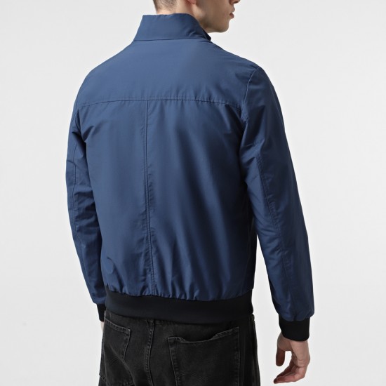 GEOX ΜΠΟΥΦΑΝ M VINCIT BOMBER ΡΑΦ ΜΠΛΕ GEOX ΜΠΟΥΦΑΝ M VINCIT BOMBER ΡΑΦ ΜΠΛΕ