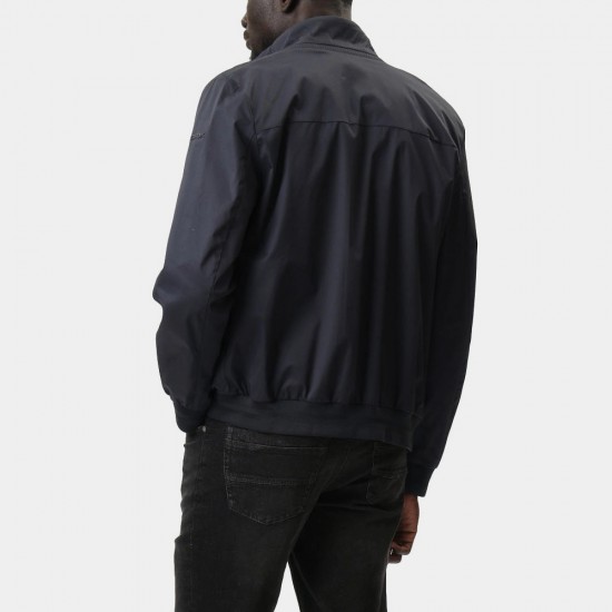 GEOX ΜΠΟΥΦΑΝ M EOLO BOMBER STRETCH ΜΠΛΕ