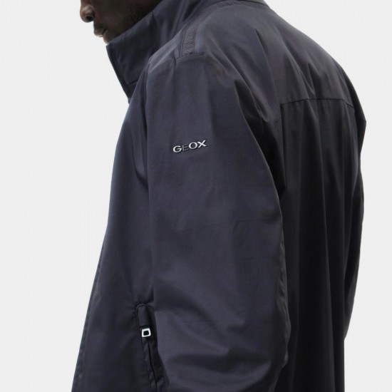 GEOX ΜΠΟΥΦΑΝ M EOLO BOMBER STRETCH ΜΠΛΕ