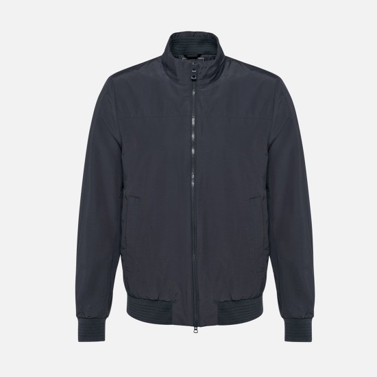 GEOX ΜΠΟΥΦΑΝ BOMBER VINCIT AERANTIS ΜΠΛΕ