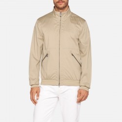 GEOX ΜΠΟΥΦΑΝ BOMBER EOLO STRETCH MIXED ΜΠΕΖ