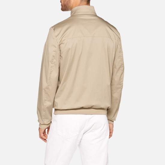 GEOX ΜΠΟΥΦΑΝ BOMBER EOLO STRETCH MIXED ΜΠΕΖ