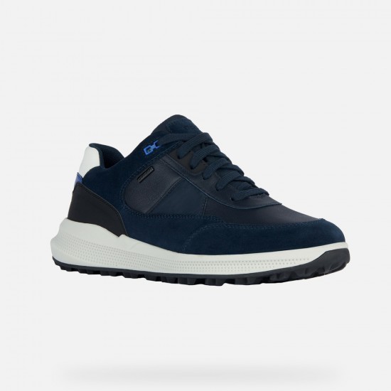 GEOX ΠΑΠΟΥΤΣΙΑ SNEAKERS U PG1X ΜΠΛΕ