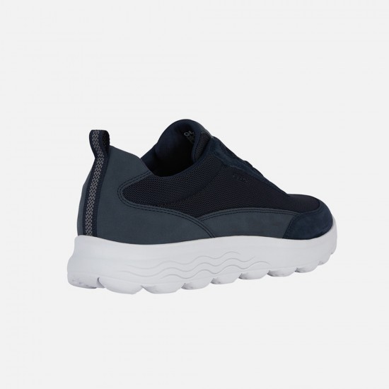 GEOX ΠΑΠΟΥΤΣΙΑ SNEAKERS SPHERICA ΜΠΛΕ