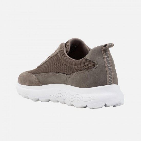 GEOX ΠΑΠΟΥΤΣΙΑ SNEAKERS SPHERICA ΓΚΡΙ