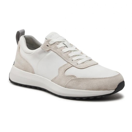 GEOX ΠΑΠΟΥΤΣΙΑ SNEAKERS VOLPIANO ΛΕΥΚΑ