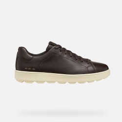 GEOX ΠΑΠΟΥΤΣΙΑ SNEAKERS SPHERICA ECUB-1 ΚΑΦΕ