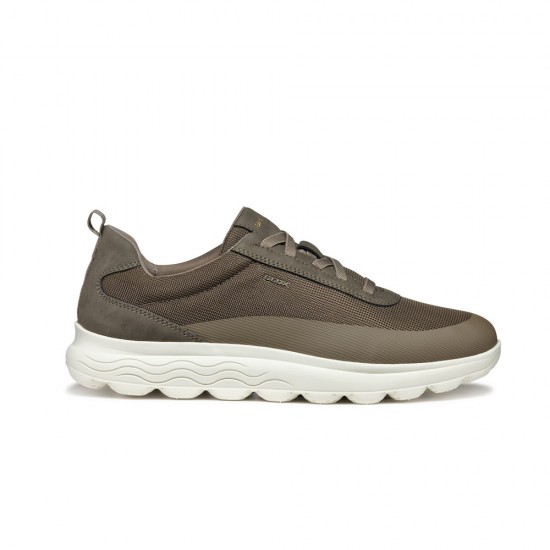 GEOX ΠΑΠΟΥΤΣΙΑ SNEAKERS SPHERICA A MESH NBK ΓΚΡΙ GEOX ΠΑΠΟΥΤΣΙΑ SNEAKERS SPHERICA A MESH NBK ΓΚΡΙ