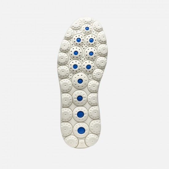 GEOX ΠΑΠΟΥΤΣΙΑ SNEAKERS SPHERICA PLUS A KNIT.TE ΜΠΛΕ