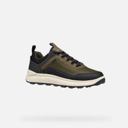 GEOX ΠΑΠΟΥΤΣΙΑ SNEAKERS SPHERICA 4X4 ABX WATERPROOF ΛΑΔΙ