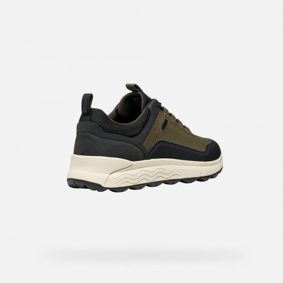 GEOX ΠΑΠΟΥΤΣΙΑ SNEAKERS SPHERICA 4X4 ABX WATERPROOF ΛΑΔΙ GEOX ΠΑΠΟΥΤΣΙΑ SNEAKERS SPHERICA 4X4 ABX WATERPROOF ΛΑΔΙ