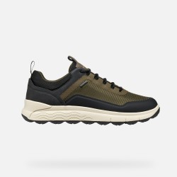 GEOX ΠΑΠΟΥΤΣΙΑ SNEAKERS SPHERICA 4X4 ABX WATERPROOF ΛΑΔΙ