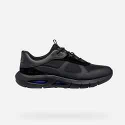 GEOX ΠΑΠΟΥΤΣΙΑ SNEAKERS SPHERICA ECUB-5 ΜΑΥΡΟ
