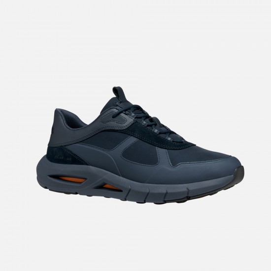 GEOX ΠΑΠΟΥΤΣΙΑ SNEAKERS SPHERICA ECUB-5 ΜΠΛΕ GEOX ΠΑΠΟΥΤΣΙΑ SNEAKERS SPHERICA ECUB-5 ΜΠΛΕ