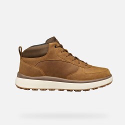 GEOX ΠΑΠΟΥΤΣΙΑ ΜΠΟΤΑΚΙΑ GRANITO + GRIP VINTAGE LOOK ΤΑΜΠΑ